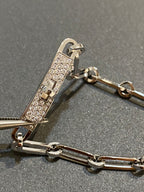 [Clover Jewelry]CHAINE BRACELET SMALL MODEL DIAMOND