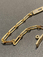 [Clover Jewelry]CHAINE BRACELET SMALL MODEL DIAMOND