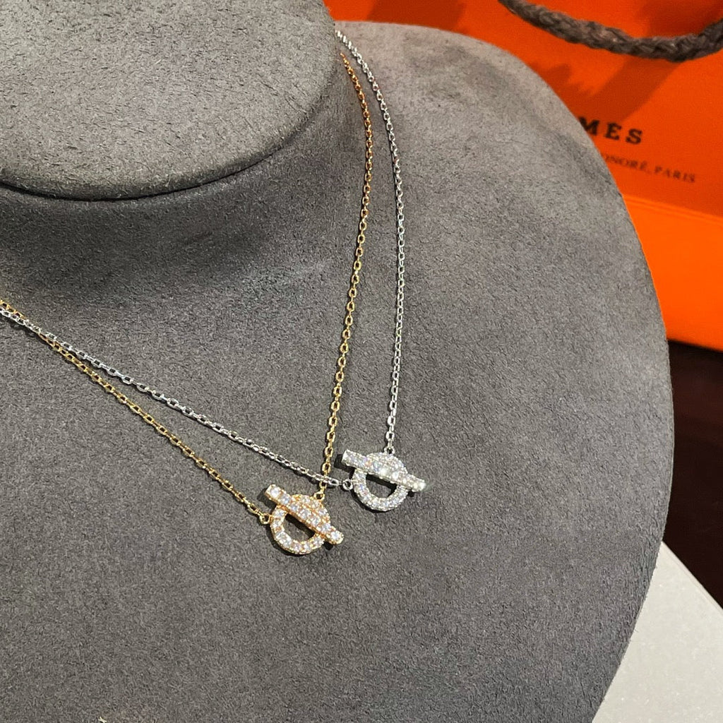 [Clover Jewelry]ECHAPEE NECKLACE DIAMOND