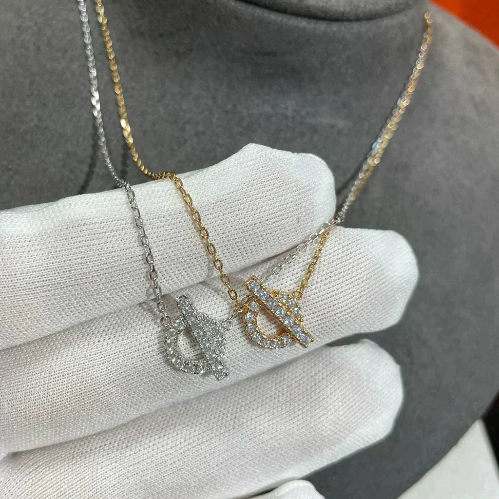 [Clover Jewelry]ECHAPEE NECKLACE DIAMOND