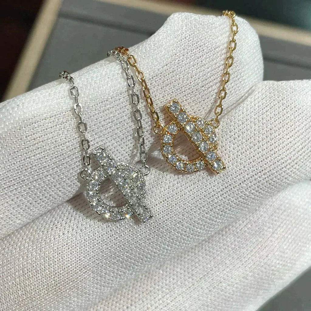 [Clover Jewelry]ECHAPEE NECKLACE DIAMOND