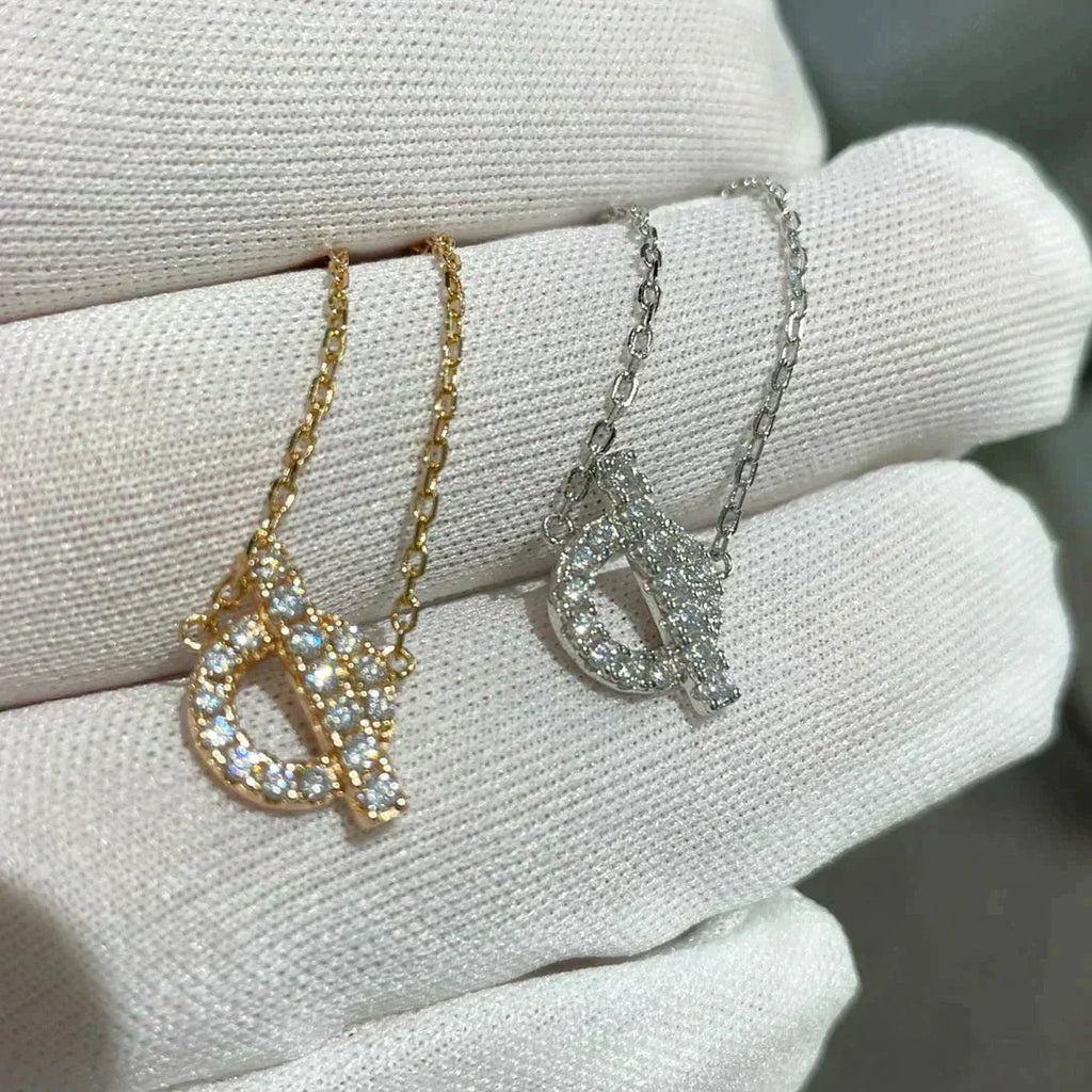[Clover Jewelry]ECHAPEE NECKLACE DIAMOND