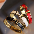 [Clover Jewelry]H BRACELET 12MM GOLD