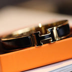 [Clover Jewelry]H BRACELET 12MM GOLD