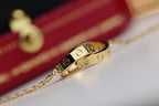 [Clover Schmuck]LIEBESKETTE DOPPELRING GOLD