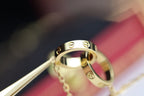 [Clover Schmuck]LIEBESKETTE DOPPELRING GOLD