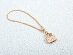 [Clover Jewelry]AMULETTE PEDANT ROSE GOLD NECKLACE