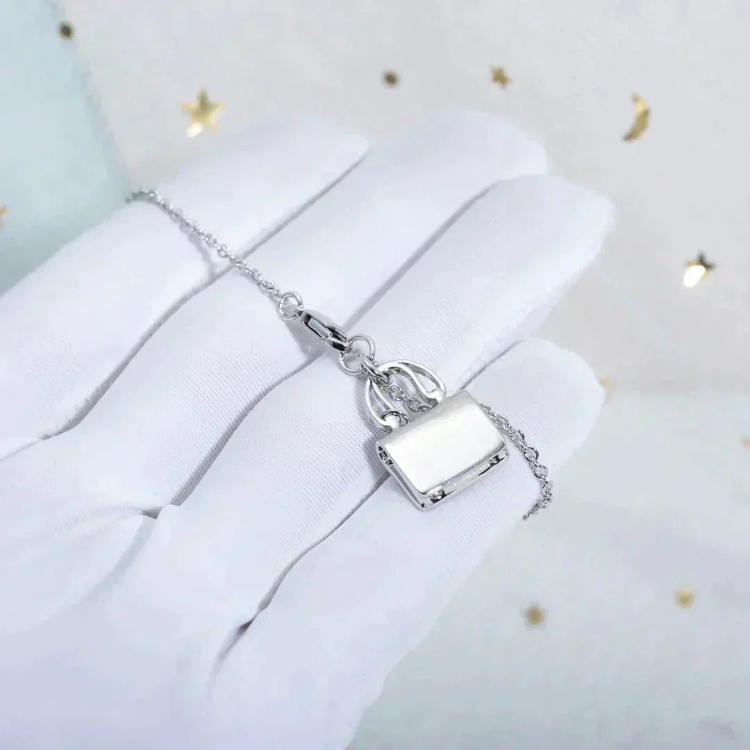 [Clover Jewelry]AMULETTE PEDANT SILVER NECKLACE