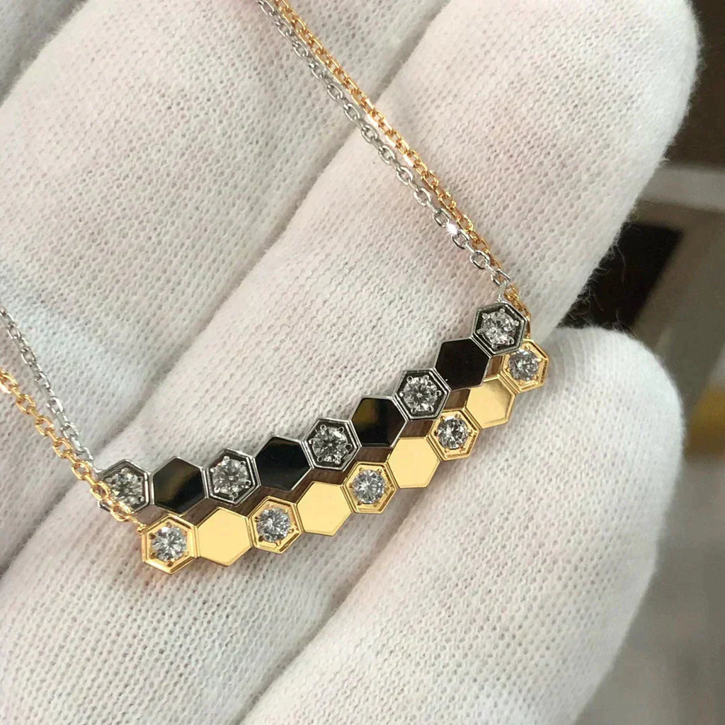 [Clover Jewelry]BEE LOVE NECKLACE DIAMOND