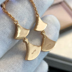 [Clover Jewelry]DREAM EARRINGS 3 MOTIFS MALACHIT MOP ROSÉGOLD
