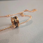 [Clover Jewelry]ZERO 1 HALSKETTE ROSÉGOLD