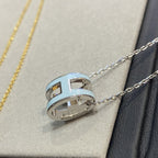 [Clover Jewelry]POP H HELLBLAUE HALSKETTE