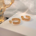 [Clover Jewelry]CLASH EARRINGS