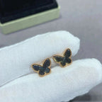[Clover Jewelry]BUTTERFLY DARK MOP  EARRINGS