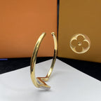 [Clover Jewelry]VOLTE UPSITE DOWN DIAMOND GOLD OPEN BRACELET