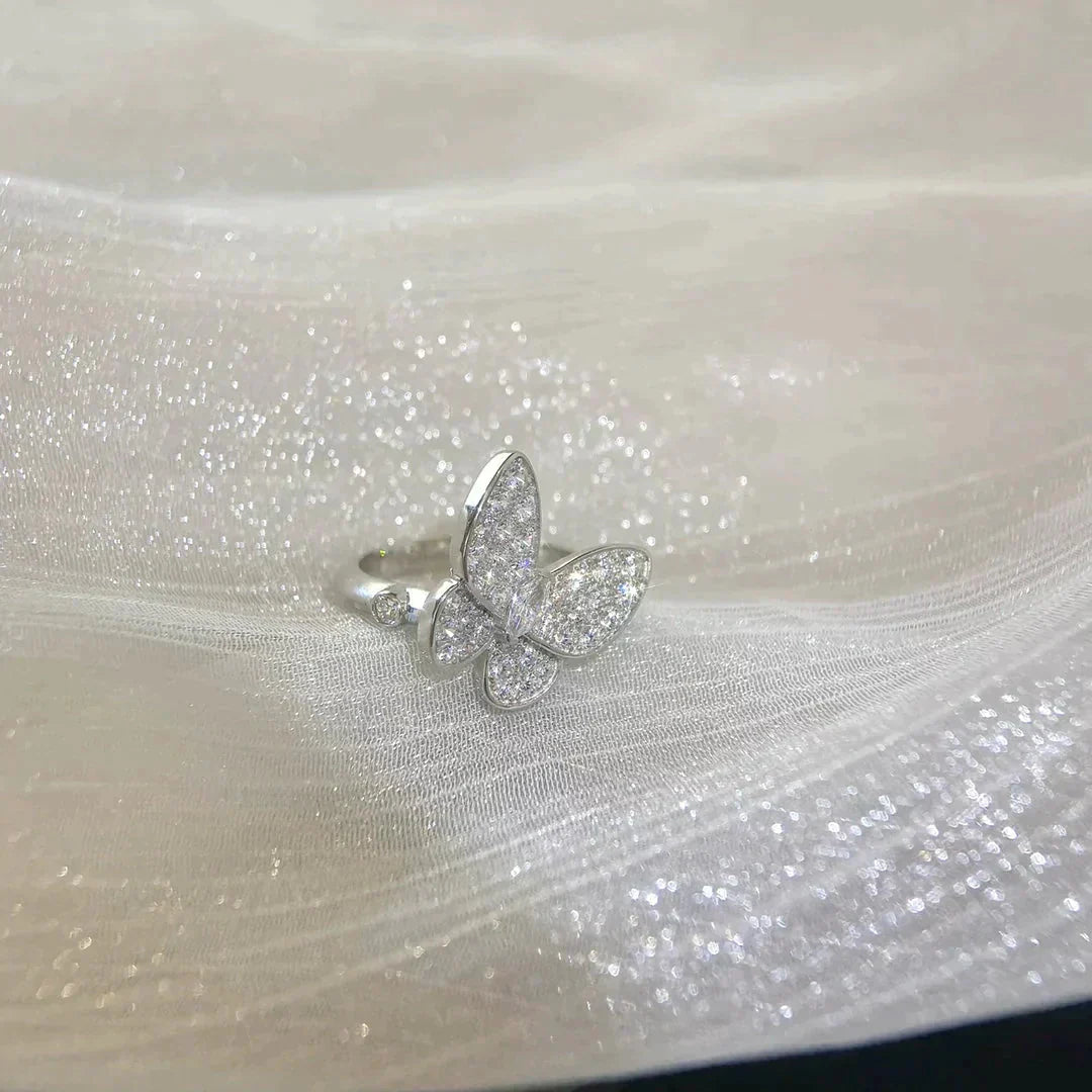 [Clover Jewelry]BUTTERFLY DIAMOND RING