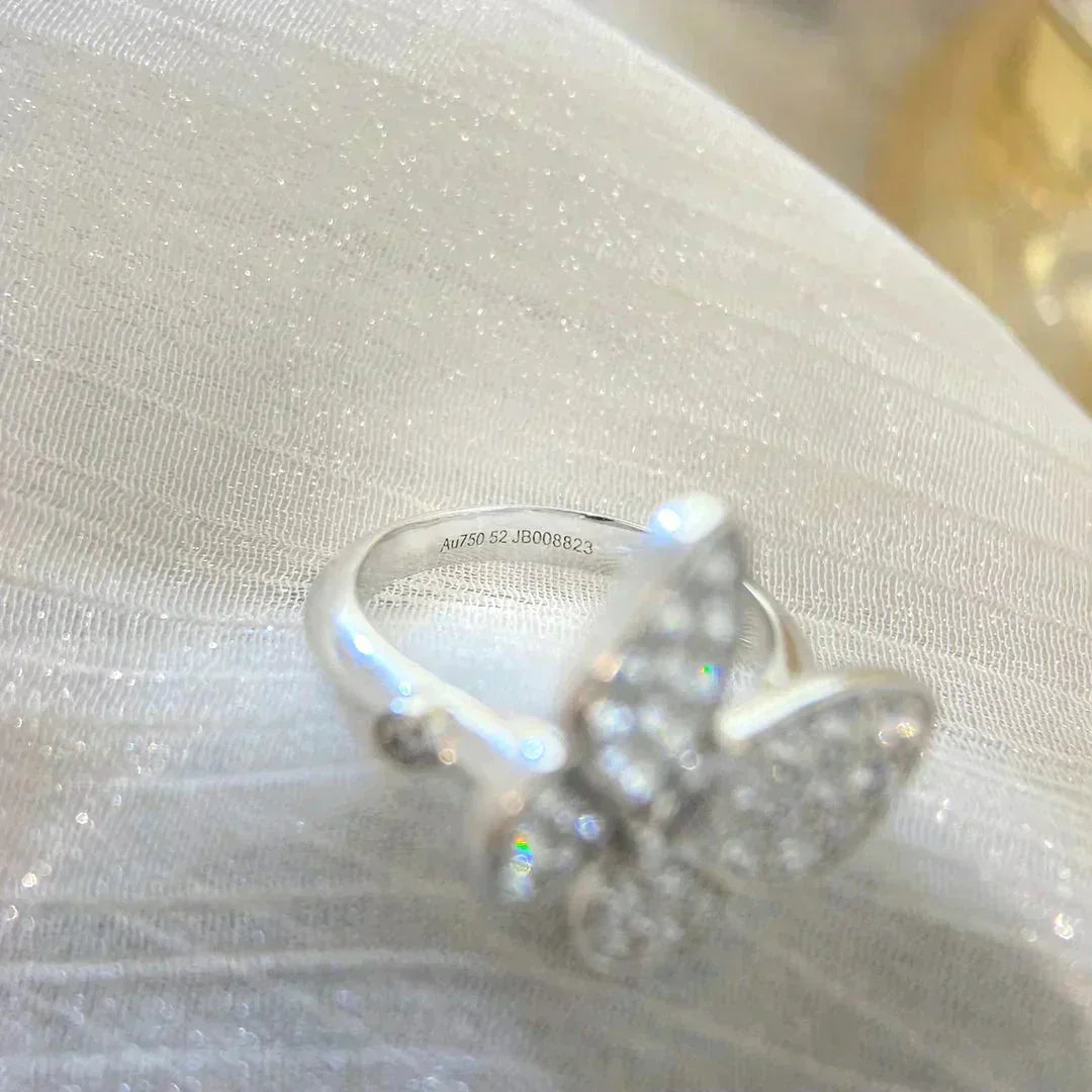 [Clover Jewelry]BUTTERFLY DIAMOND RING