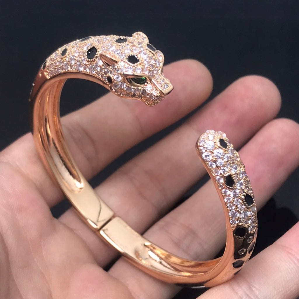 [Clover Jewelry]PANTHERE BIG ARMBAND BRILLANTEN