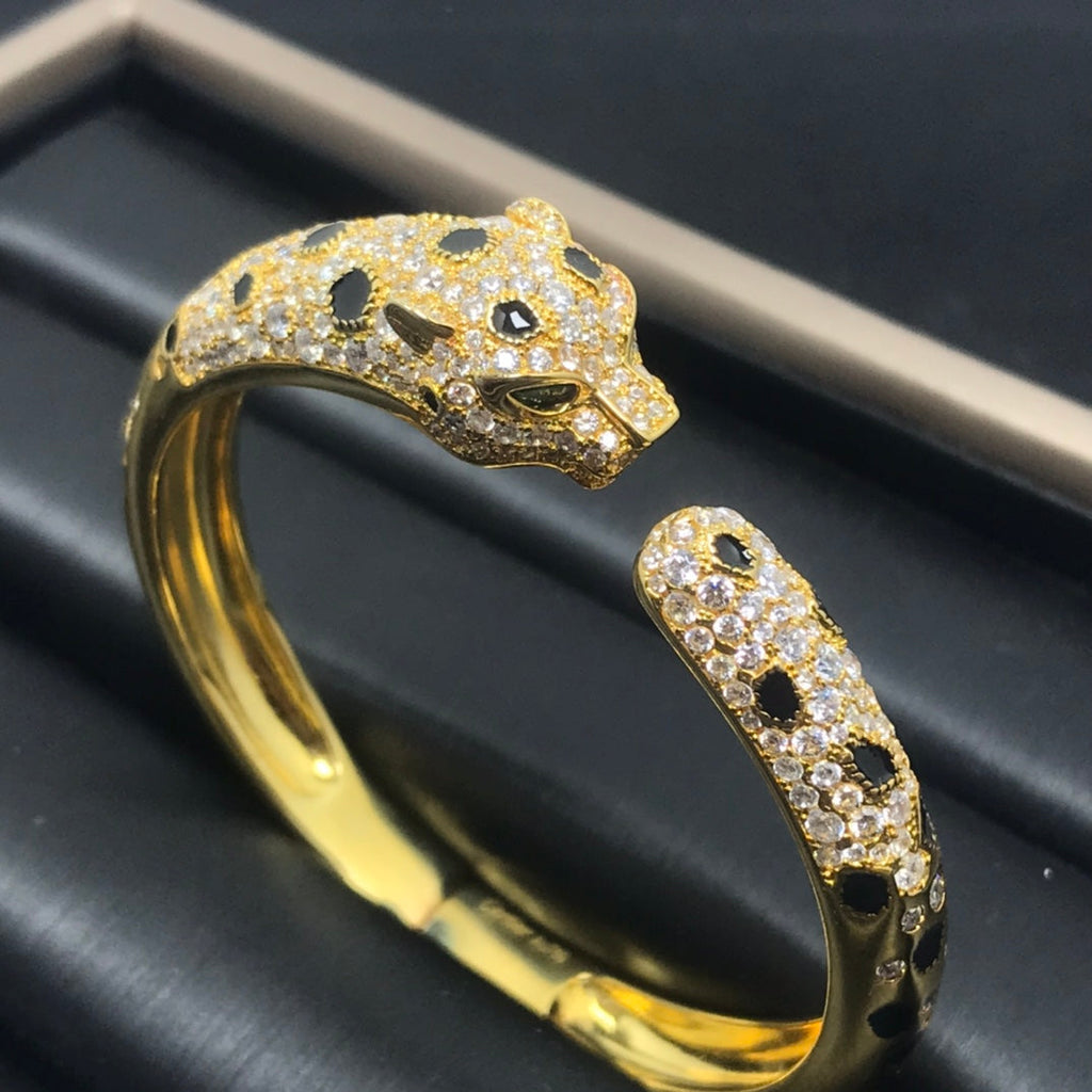 [Clover Jewelry]PANTHERE BIG ARMBAND BRILLANTEN