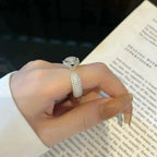[Clover Jewelry]PANTHERE 5.5MM ALL DIAMOND RING