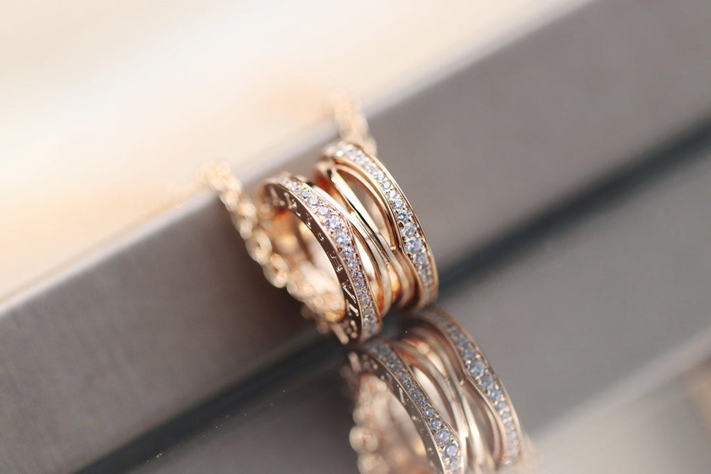 [Clover Jewelry]ZERO 1 ROSÉGOLD-HALSKETTE