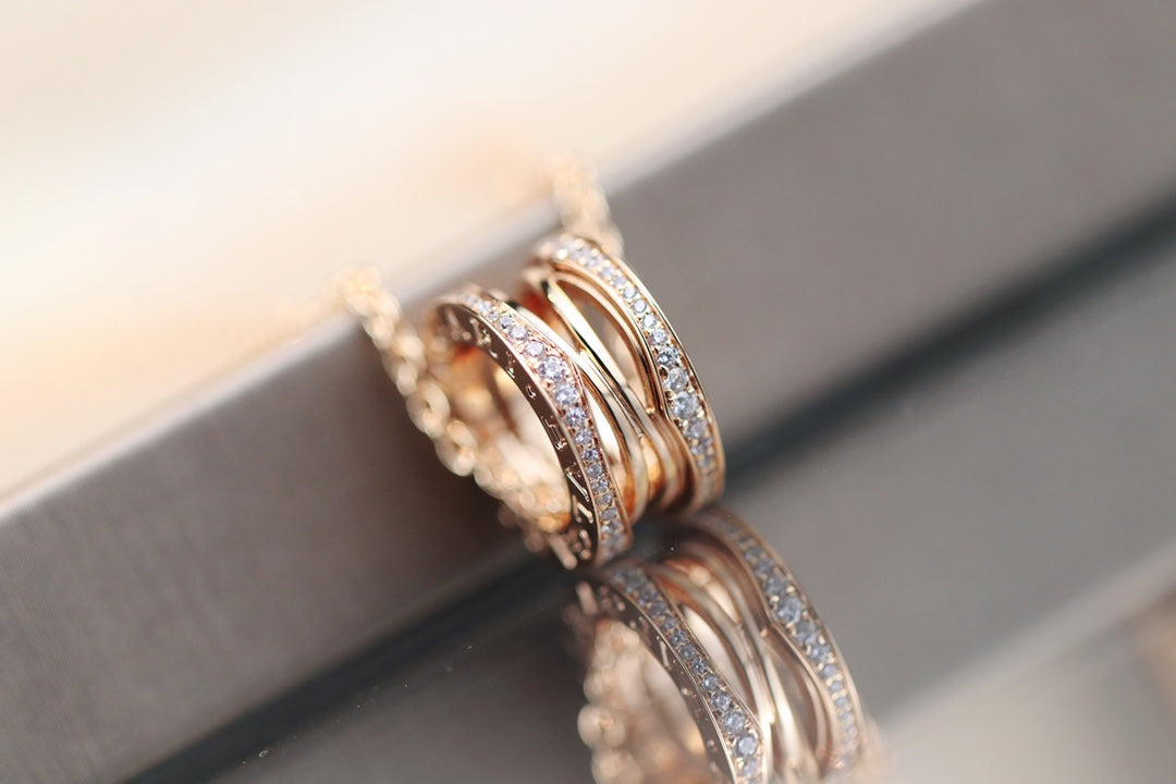 [Clover Jewelry]ZERO 1 ROSÉGOLD-HALSKETTE
