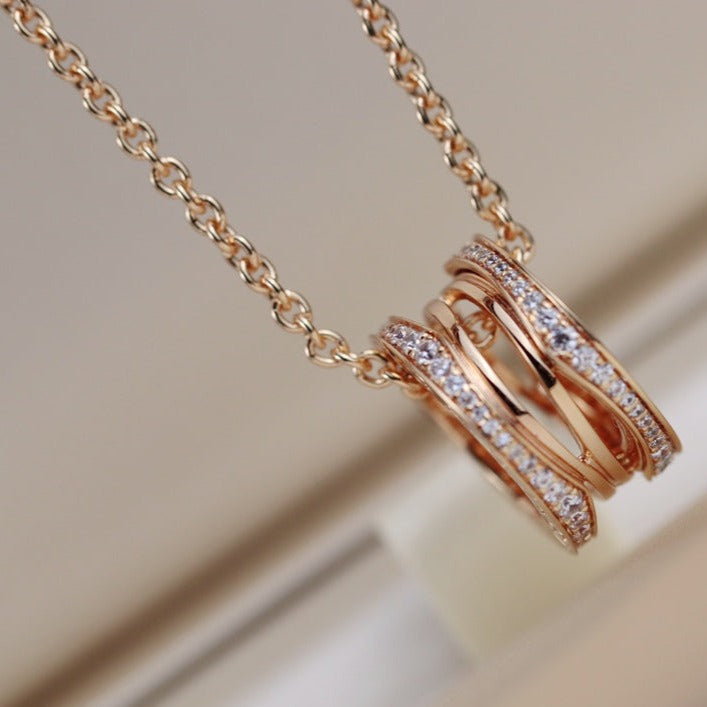 [Clover Jewelry]ZERO 1 ROSÉGOLD-HALSKETTE
