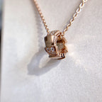 [Clover Jewelry]セルペンティ ペンダント ダイヤモンド ピンクゴールド ネックレス