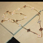[Clover Jewelry]KLEE 20 MOTIVE LASER DIAMANT HALSKETTE