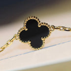 [Clover Jewelry]CLOVER 20 MOTIFS ONYX NECKLACE