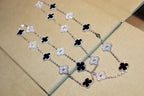[Clover Jewelry]CLOVER 20 MOTIFS ONYX DIAMOND SILVER