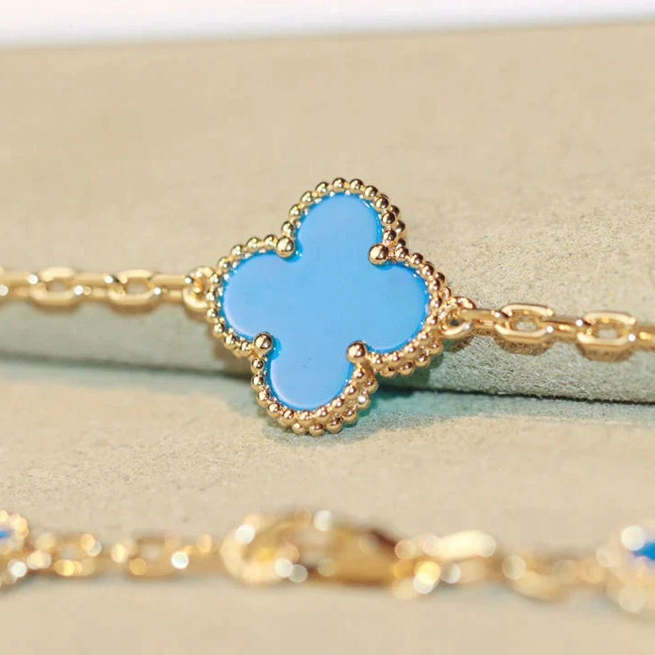 [Clover Jewelry]CLOVER 20 MOTIFS TURQUOISE GOLD