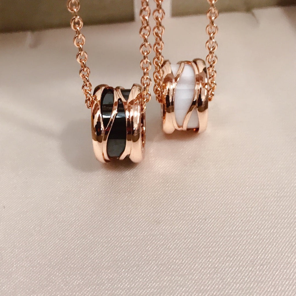 [Clover Jewelry]ZERO 1 FOUR BAND ROSÉGOLD KERAMIK