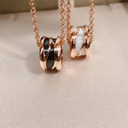 [Clover Jewelry]ZERO 1 FOUR BAND ROSÉGOLD KERAMIK