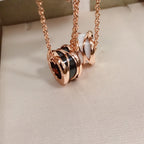 [Clover Jewelry]ZERO 1 FOUR BAND ROSÉGOLD KERAMIK