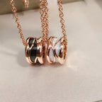 [Clover Jewelry]ZERO 1 FOUR BAND ROSÉGOLD KERAMIK
