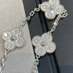 [Clover Jewelry]CLOVER 5 MOTIFS  DIAMOND BRACELET SILVER