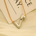 [Clover Jewelry]VOLT SILVER DIAMOND PEDANT NECKLACE