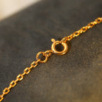 [Clover Jewelry]SONNENANHÄNGER ROSÉGOLD 1 DIAMANT HALSKETTE