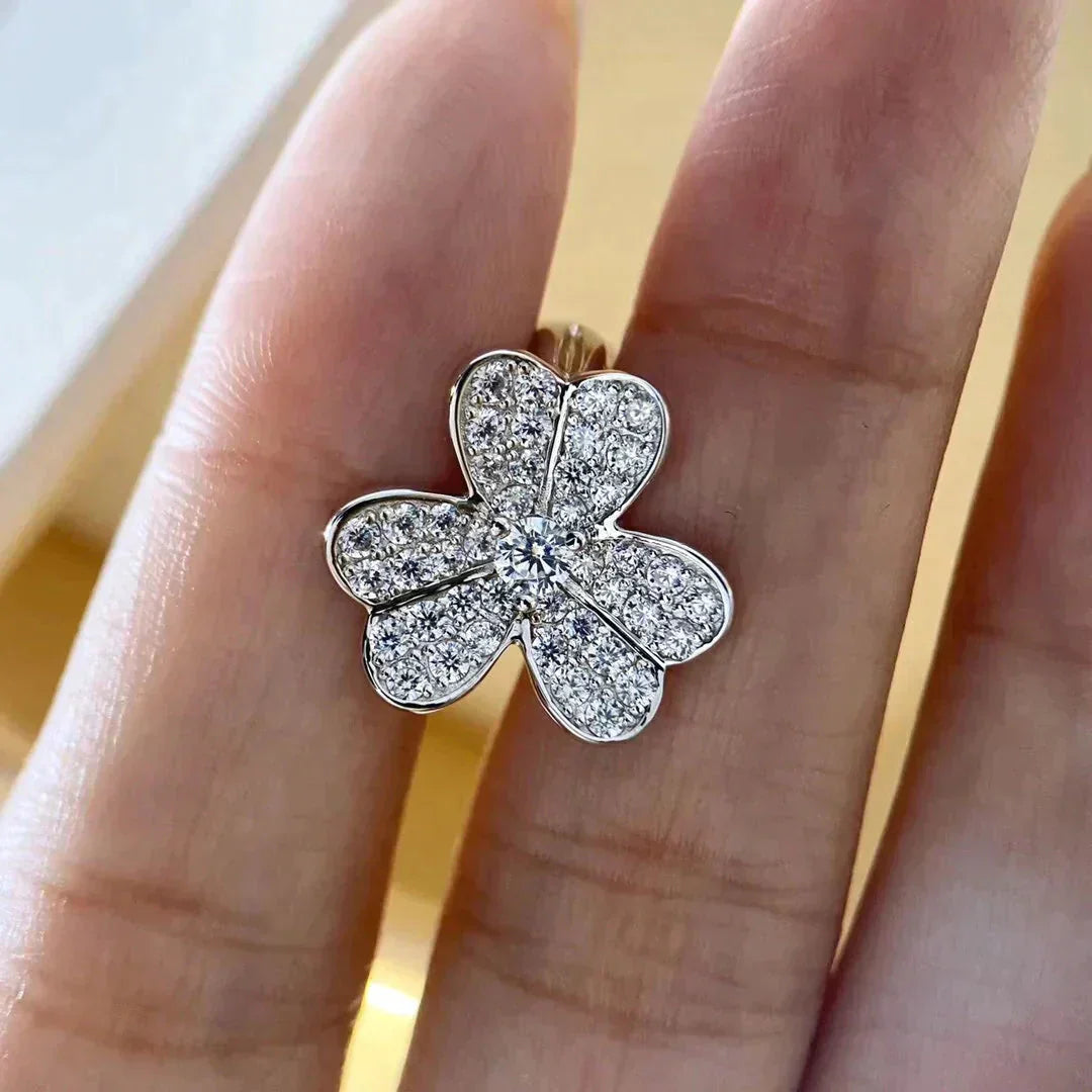 [Clover Jewelry]CLOVER COMOS DIAMOND EARRINGS SILVER