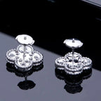 [Clover Jewelry]CLOVER 1 MOTIFS DIAMOND STUD EARRINGS SILVER