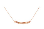 [Clover Jewelry]CLASH PINK GOLD NECKLACE