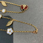 [Clover Jewelry]LUCKY SPRING 15 MOTIFS GOLD NECKLACE