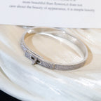 [Clover Jewelry]KELLY BRACELET DIAMOND PAVED