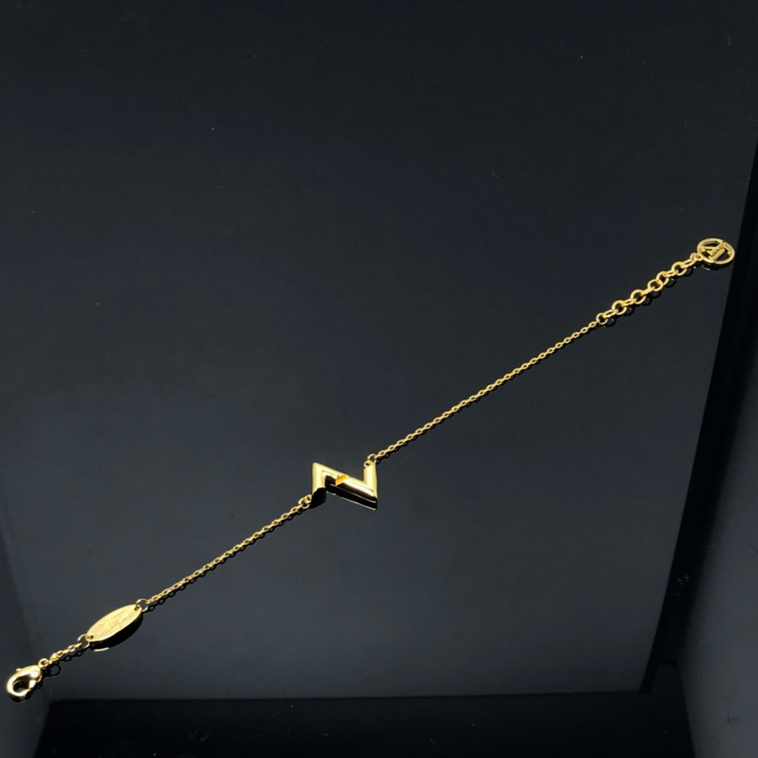 [Clover Jewelry]VOLT LV LOGO BRACELET