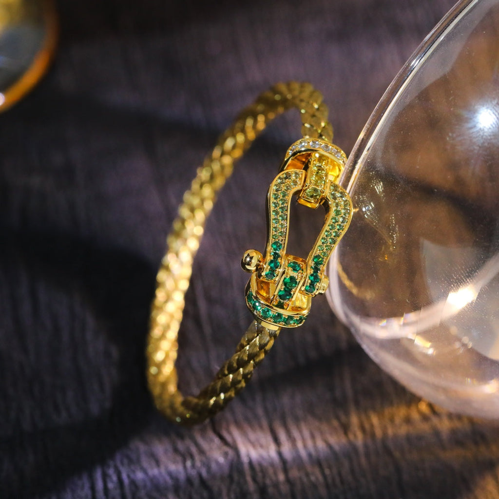 [Clover Schmuck]FORCE 10 GOLD GRÜN DIAMANT BESETZT