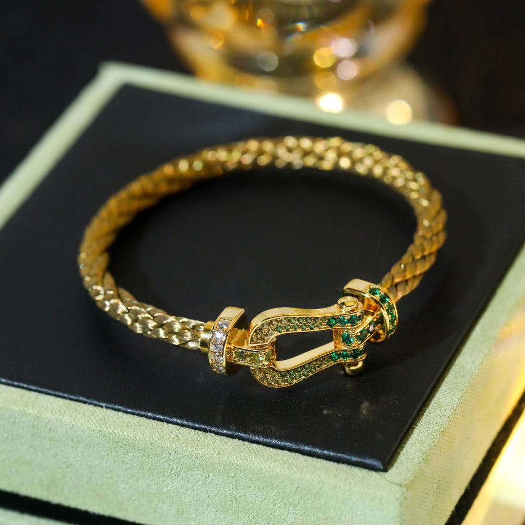[Clover Schmuck]FORCE 10 GOLD GRÜN DIAMANT BESETZT