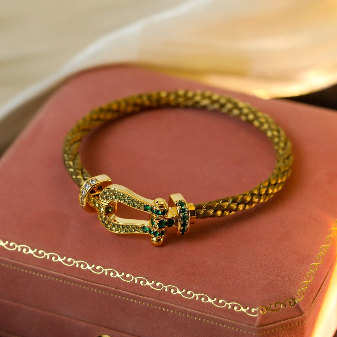 [Clover Schmuck]FORCE 10 GOLD GRÜN DIAMANT BESETZT