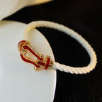 [Clover Jewelry]FORCE 10 WHITE TEXTILE DIAMOND PAVED