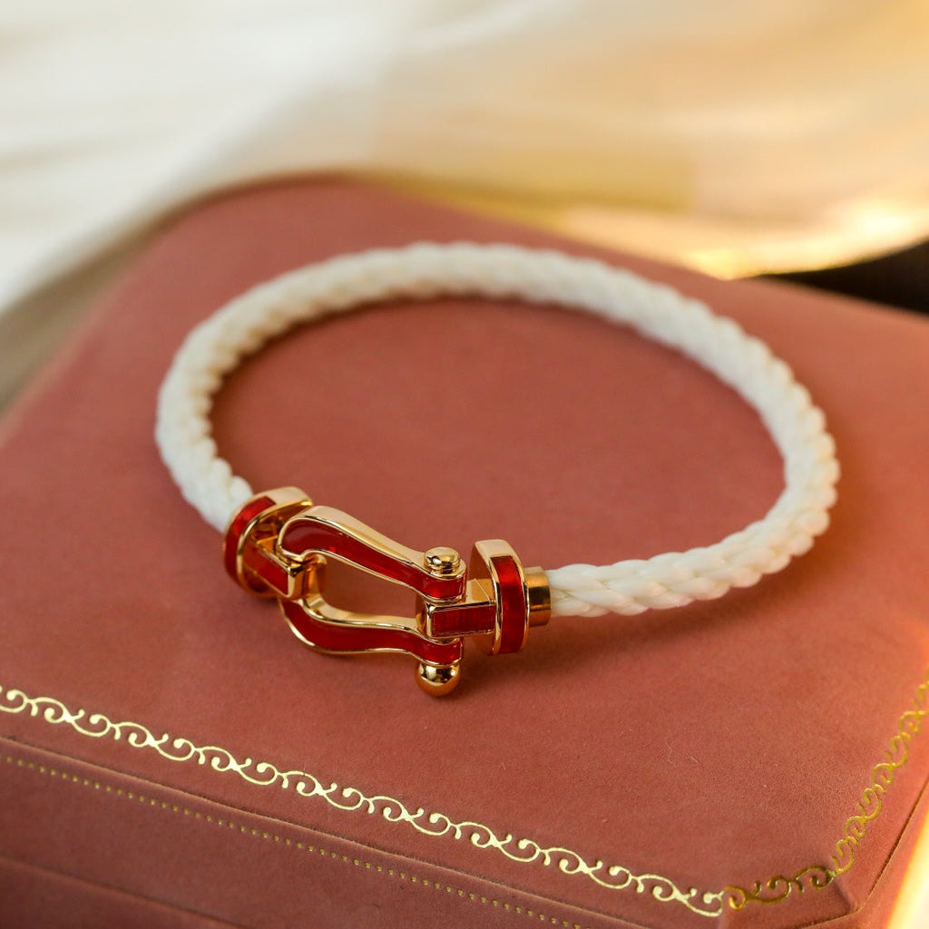[Clover Jewelry]FORCE 10 WHITE TEXTILE DIAMOND PAVED